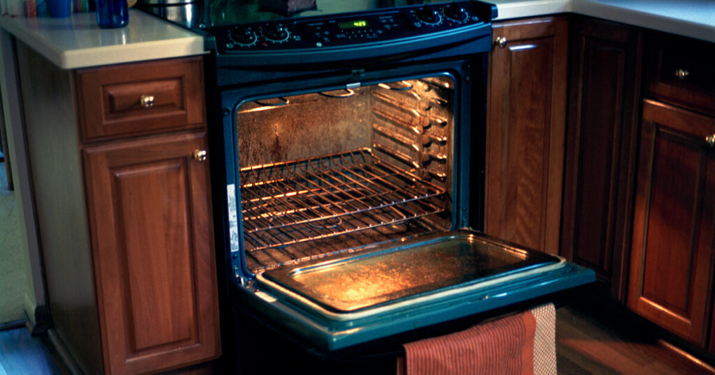 Oven leaves homeowner wondering, "How do I clean a self cleaning oven?"