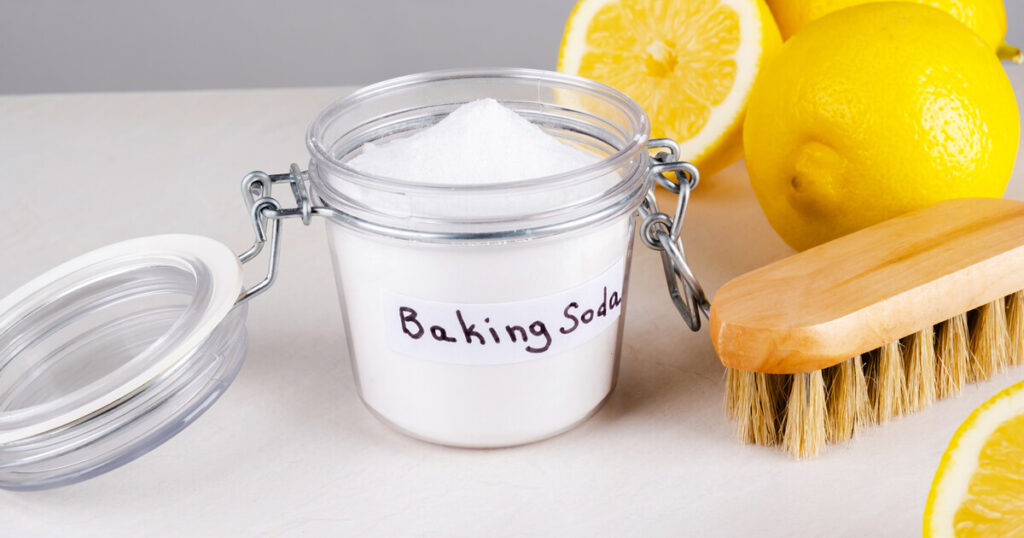 How to clean a self-cleaning oven manually? Use baking soda.