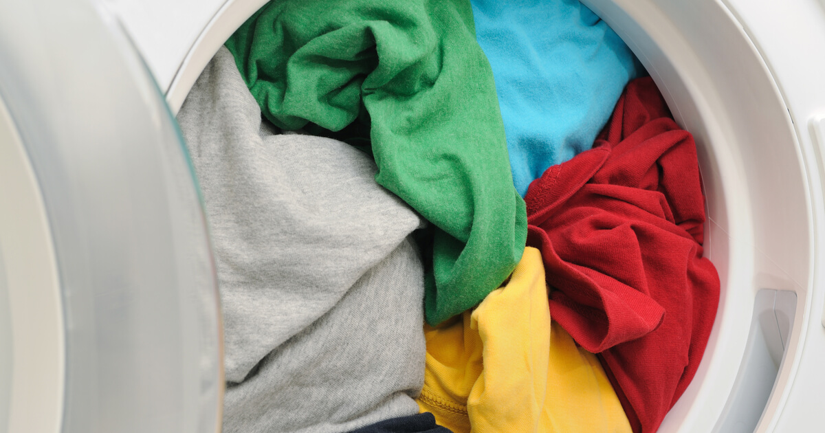An overloaded dryer can smell like burning.